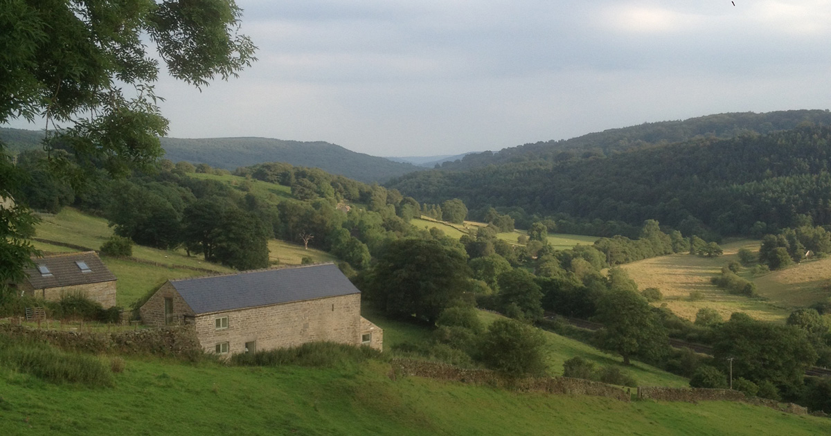 Between Hathersage and Grindleford